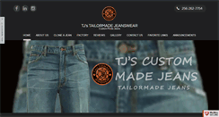 Desktop Screenshot of custom-made-jeans.com